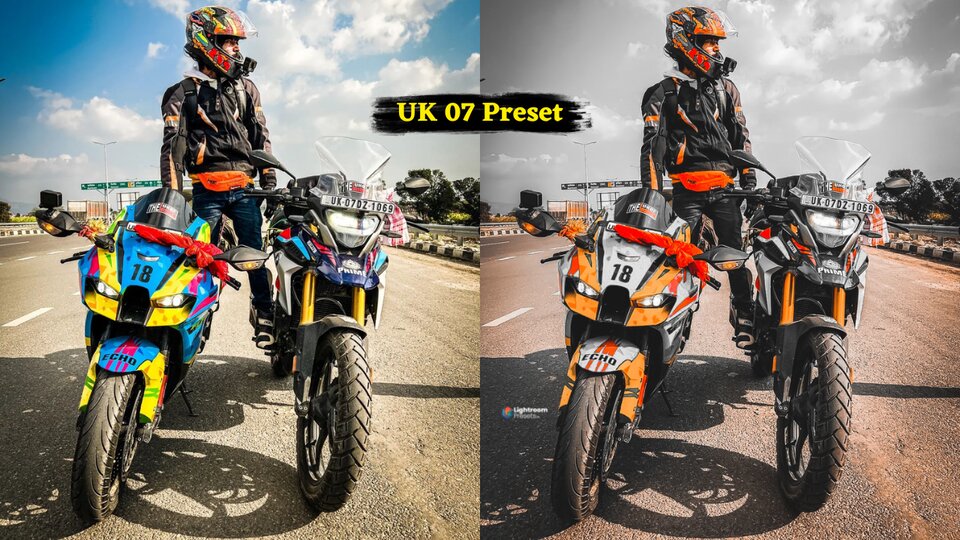 UK 07 Rider Lightroom Preset