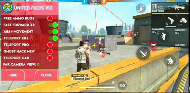 Free Fire Mod Menu