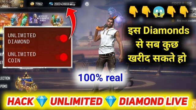 Win Free Diamonds Fire App