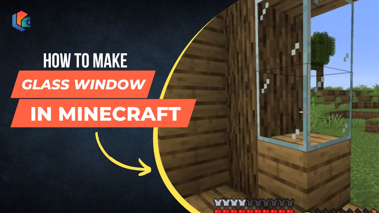 How to make a glass or glass window in Minecraft